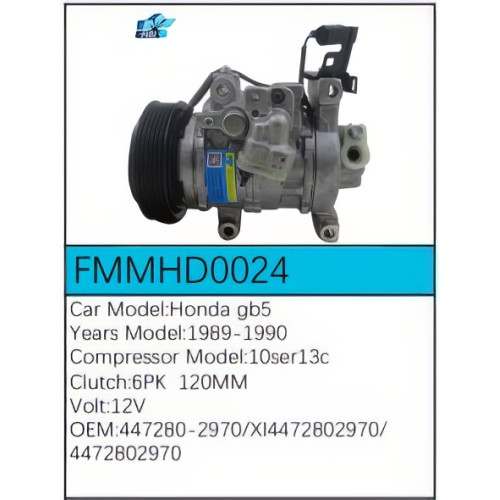 PartzBiz CE: -สำหรับคอมเพรสเซอร์ Honda - FMMHD0024 PartzBiz CE: -สำหรับคอมเพรสเซอร์ Honda - FMMHD0024