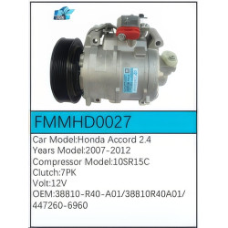PartzBiz CE FMMHD0027 - Compressor for Honda - FMMHD0027 PartzBiz CE FMMHD0027 - Compressor for Honda - FMMHD0027