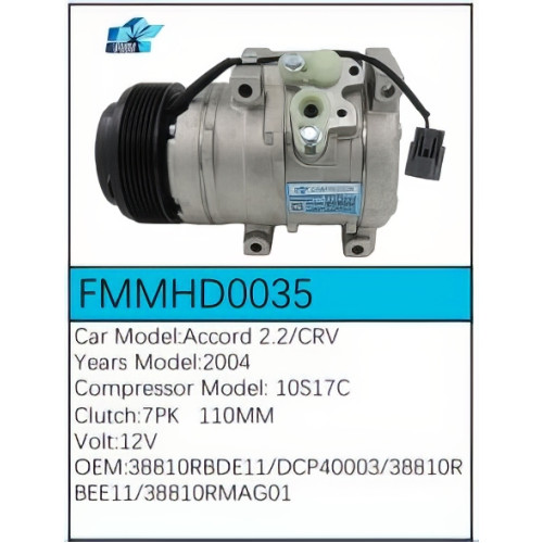 PartzBiz CE: -สำหรับคอมเพรสเซอร์ Honda - FMMHD0035