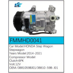 PartzBiz CE FMMHD0041 - Compressor for Honda - FMMHD0041 PartzBiz CE FMMHD0041 - Compressor for Honda - FMMHD0041