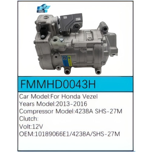 PartzBiz CE: -Compressor for Honda - FMMHD0043H PartzBiz CE: -Compressor for Honda - FMMHD0043H