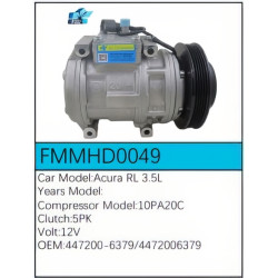 PartzBiz CE FMMHD0049 - Compressor for Honda - FMMHD0049 PartzBiz CE FMMHD0049 - Compressor for Honda - FMMHD0049