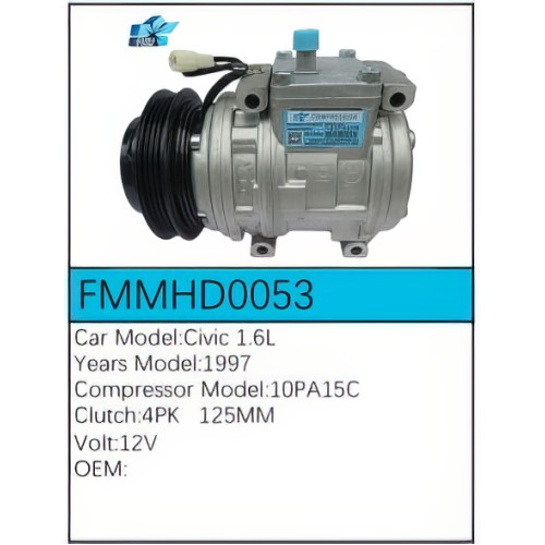 PartzBiz CE: -สำหรับคอมเพรสเซอร์ Honda - FMMHD0053 PartzBiz CE: -สำหรับคอมเพรสเซอร์ Honda - FMMHD0053