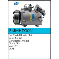 PartzBiz CE FMMHD0061 - Compressor for Honda - FMMHD0061 PartzBiz CE FMMHD0061 - Compressor for Honda - FMMHD0061