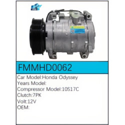 PartzBiz CE FMMHD0062 - Compressor for Honda - FMMHD0062 PartzBiz CE FMMHD0062 - Compressor for Honda - FMMHD0062