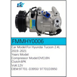 PartzBiz CE FMMHY0006 - Compressor for Hyundai - FMMHY0006 PartzBiz CE FMMHY0006 - Compressor for Hyundai - FMMHY0006