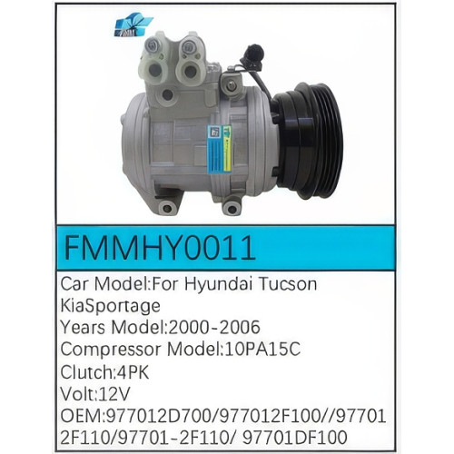 PartzBiz CE: -Compressor for Hyundai - FMMHY0011 PartzBiz CE: -Compressor for Hyundai - FMMHY0011