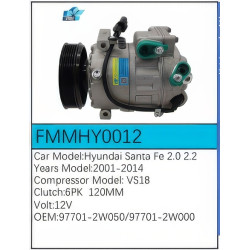 PartzBiz CE FMMHY0012 - Compressor for Hyundai - FMMHY0012 PartzBiz CE FMMHY0012 - Compressor for Hyundai - FMMHY0012