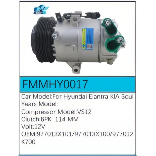 PartzBiz CE: -Compressor for Hyundai - FMMHY0017 PartzBiz CE: -Compressor for Hyundai - FMMHY0017