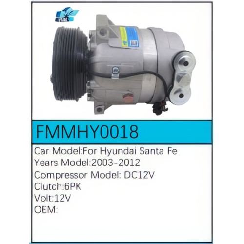 PartzBiz CE: -Compressor for Hyundai - FMMHY0018 PartzBiz CE: -Compressor for Hyundai - FMMHY0018