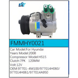 PartzBiz CE FMMHY0021 - Compressor for Hyundai - FMMHY0021 PartzBiz CE FMMHY0021 - Compressor for Hyundai - FMMHY0021