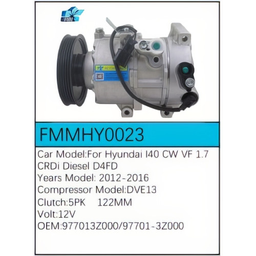 PartzBiz CE: -Compressor for  Hyundai - FMMHY0023