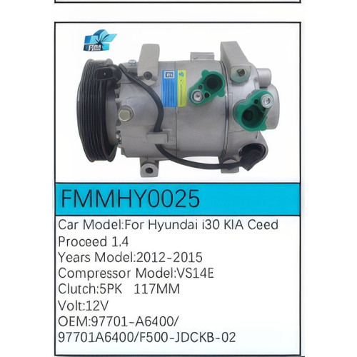 PartzBiz CE: -Compressor for  Hyundai - FMMHY0025