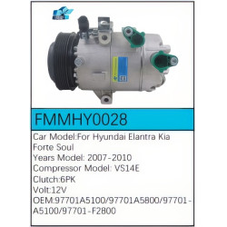 PartzBiz CE FMMHY0028 - Compressor for Hyundai - FMMHY0028 PartzBiz CE FMMHY0028 - Compressor for Hyundai - FMMHY0028