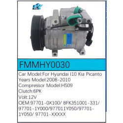 PartzBiz CE FMMHY0030 - Compressor for Hyundai - FMMHY0030 PartzBiz CE FMMHY0030 - Compressor for Hyundai - FMMHY0030