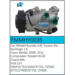 PartzBiz CE FMMHY0035 - Compressor for Hyundai - FMMHY0035 PartzBiz CE FMMHY0035 - Compressor for Hyundai - FMMHY0035