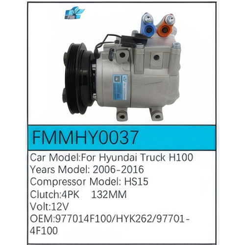 PartzBiz CE: -Compressor for  Hyundai - FMMHY0037