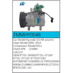 PartzBiz CE FMMHY0046 - สำหรับคอมเพรสเซอร์ Hyundai - FMMHY0046 PartzBiz CE FMMHY0046 - สำหรับคอมเพรสเซอร์ Hyundai - FMMHY0046