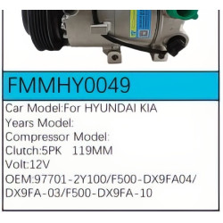 PartzBiz CE FMMHY0049 - สำหรับคอมเพรสเซอร์ Hyundai - FMMHY0049 PartzBiz CE FMMHY0049 - สำหรับคอมเพรสเซอร์ Hyundai - FMMHY0049