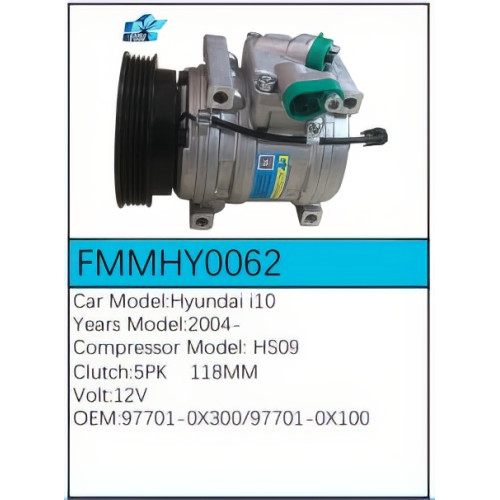 PartzBiz CE: -สำหรับคอมเพรสเซอร์ Hyundai - FMMHY0062 PartzBiz CE: -สำหรับคอมเพรสเซอร์ Hyundai - FMMHY0062