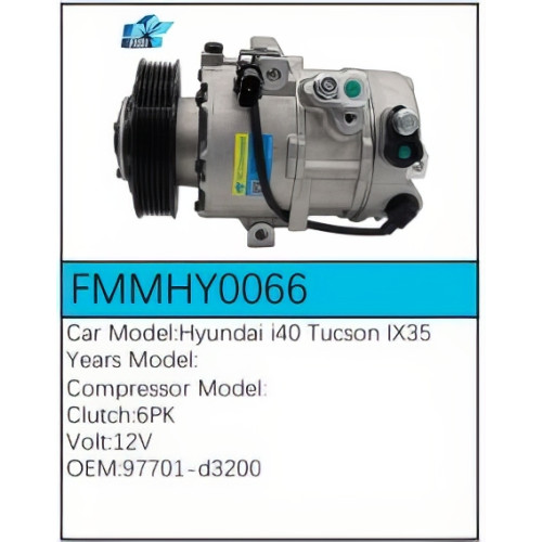 PartzBiz CE: -สำหรับคอมเพรสเซอร์ Hyundai - FMMHY0066 PartzBiz CE: -สำหรับคอมเพรสเซอร์ Hyundai - FMMHY0066