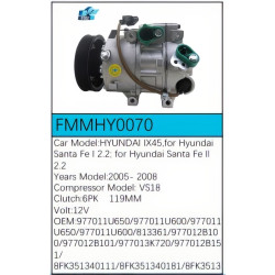 PartzBiz CE FMMHY0070 - สำหรับคอมเพรสเซอร์ Hyundai - FMMHY0070 PartzBiz CE FMMHY0070 - สำหรับคอมเพรสเซอร์ Hyundai - FMMHY0070