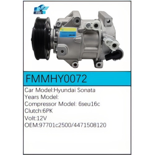 PartzBiz CE: -สำหรับคอมเพรสเซอร์ Hyundai - FMMHY0072 PartzBiz CE: -สำหรับคอมเพรสเซอร์ Hyundai - FMMHY0072