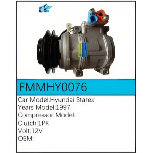 PartzBiz CE: -สำหรับคอมเพรสเซอร์ Hyundai - FMMHY0076 PartzBiz CE: -สำหรับคอมเพรสเซอร์ Hyundai - FMMHY0076