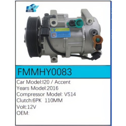 PartzBiz CE FMMHY0083 - สำหรับคอมเพรสเซอร์ Hyundai - FMMHY0083 PartzBiz CE FMMHY0083 - สำหรับคอมเพรสเซอร์ Hyundai - FMMHY0083