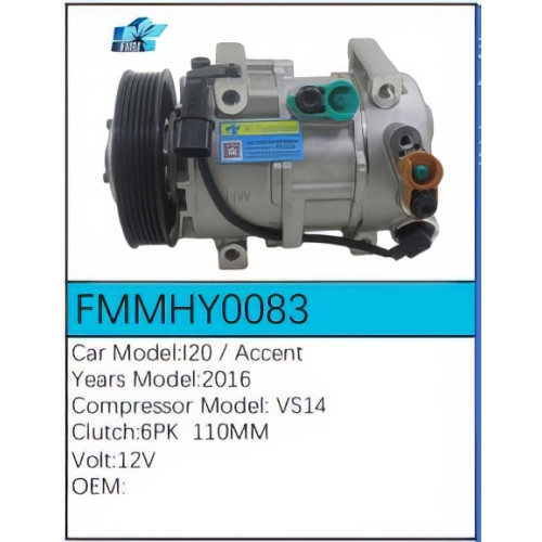 PartzBiz CE: -สำหรับคอมเพรสเซอร์ Hyundai - FMMHY0083