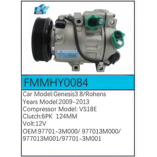 PartzBiz CE: -สำหรับคอมเพรสเซอร์ Hyundai - FMMHY0084 PartzBiz CE: -สำหรับคอมเพรสเซอร์ Hyundai - FMMHY0084