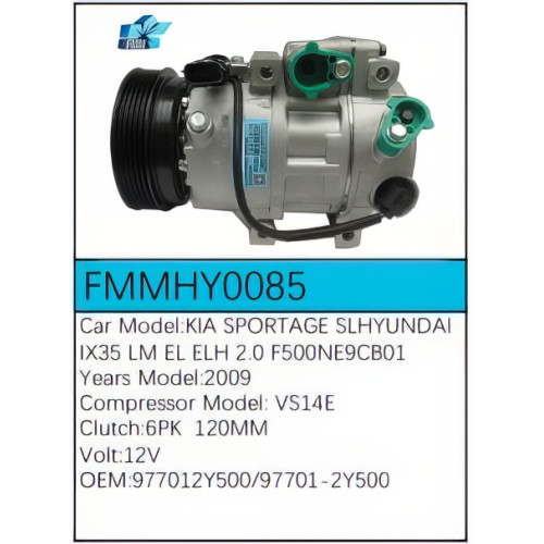 PartzBiz CE: -สำหรับคอมเพรสเซอร์ Hyundai - FMMHY0085 PartzBiz CE: -สำหรับคอมเพรสเซอร์ Hyundai - FMMHY0085