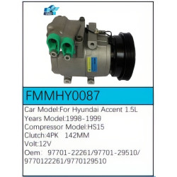 PartzBiz CE FMMHY0087 - สำหรับคอมเพรสเซอร์ Hyundai - FMMHY0087 PartzBiz CE FMMHY0087 - สำหรับคอมเพรสเซอร์ Hyundai - FMMHY0087