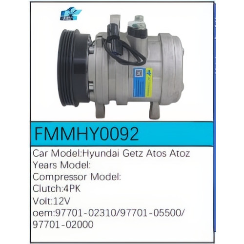 PartzBiz CE: -Compressor for  Hyundai - FMMHY0092
