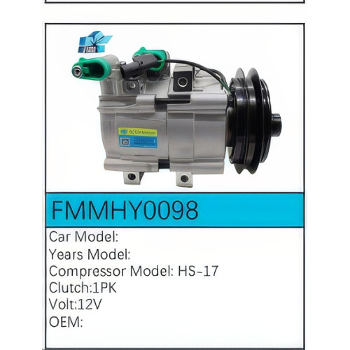 PartzBiz CE: -สำหรับคอมเพรสเซอร์ Hyundai - FMMHY0098 PartzBiz CE: -สำหรับคอมเพรสเซอร์ Hyundai - FMMHY0098