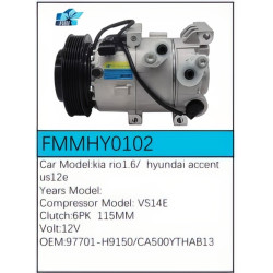 PartzBiz CE FMMHY0102 - สำหรับคอมเพรสเซอร์ Kia - FMMHY0102 PartzBiz CE FMMHY0102 - สำหรับคอมเพรสเซอร์ Kia - FMMHY0102