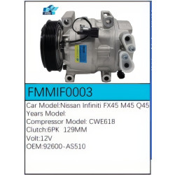 PartzBiz CE FMMIF0003 - Compressor for Infiniti - FMMIF0003 PartzBiz CE FMMIF0003 - Compressor for Infiniti - FMMIF0003