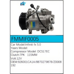 PartzBiz CE FMMIF0005 - Compressor for Infiniti - FMMIF0005 PartzBiz CE FMMIF0005 - Compressor for Infiniti - FMMIF0005