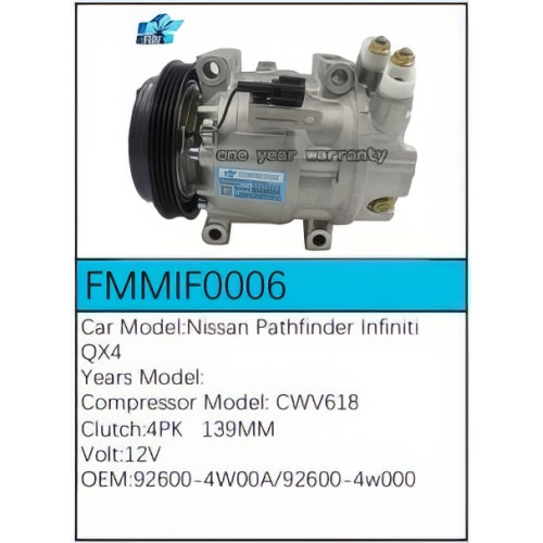 PartzBiz CE: -สำหรับคอมเพรสเซอร์ Infiniti - FMMIF0006 PartzBiz CE: -สำหรับคอมเพรสเซอร์ Infiniti - FMMIF0006