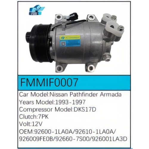 PartzBiz CE: -Compressor for  Infiniti - FMMIF0007