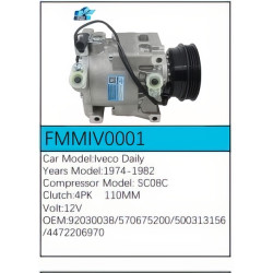 PartzBiz CE FMMIV0001 - สำหรับคอมเพรสเซอร์ Iveco - FMMIV0001 PartzBiz CE FMMIV0001 - สำหรับคอมเพรสเซอร์ Iveco - FMMIV0001