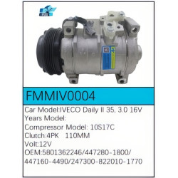 PartzBiz CE FMMIV0004 - สำหรับคอมเพรสเซอร์ Iveco - FMMIV0004 PartzBiz CE FMMIV0004 - สำหรับคอมเพรสเซอร์ Iveco - FMMIV0004