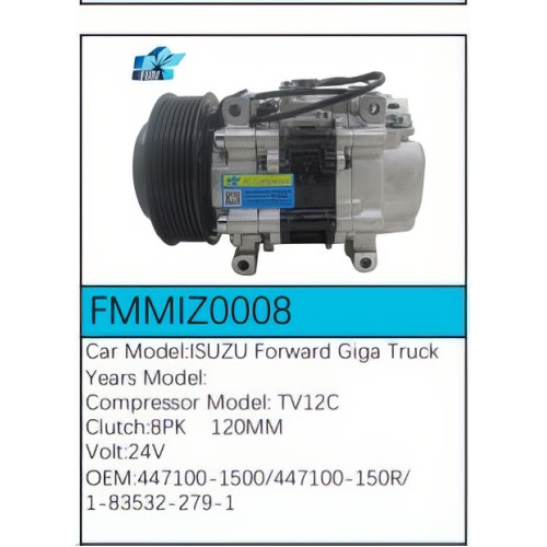 PartzBiz CE: -Compressor for Isuzu - FMMIZ0008 PartzBiz CE: -Compressor for Isuzu - FMMIZ0008