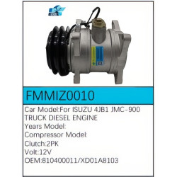 PartzBiz CE FMMIZ0010 - Compressor for Isuzu - FMMIZ0010 PartzBiz CE FMMIZ0010 - Compressor for Isuzu - FMMIZ0010