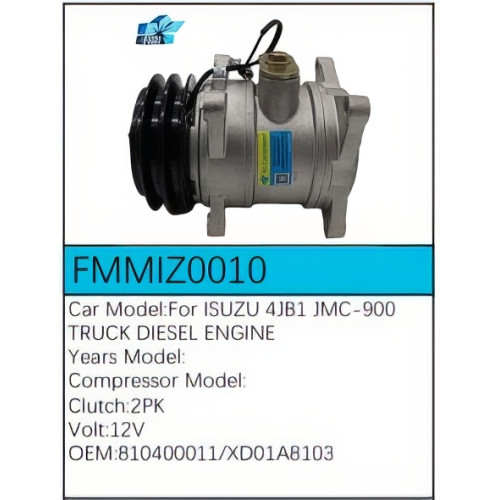 PartzBiz CE: -สำหรับคอมเพรสเซอร์ Isuzu - FMMIZ0010 PartzBiz CE: -สำหรับคอมเพรสเซอร์ Isuzu - FMMIZ0010