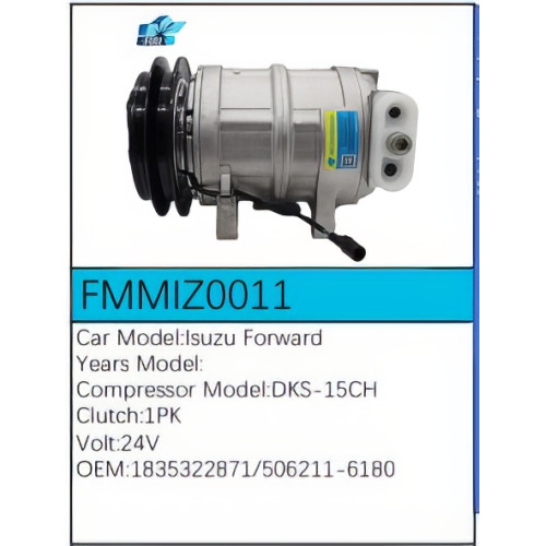 PartzBiz CE: -Compressor for Isuzu - FMMIZ0011 PartzBiz CE: -Compressor for Isuzu - FMMIZ0011