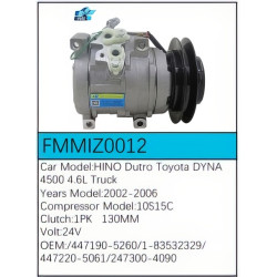 PartzBiz CE FMMIZ0012 - สำหรับคอมเพรสเซอร์ Isuzu - FMMIZ0012 PartzBiz CE FMMIZ0012 - สำหรับคอมเพรสเซอร์ Isuzu - FMMIZ0012