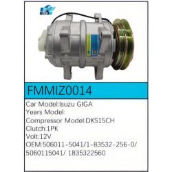 PartzBiz CE FMMIZ0014 - Compressor for Isuzu - FMMIZ0014 PartzBiz CE FMMIZ0014 - Compressor for Isuzu - FMMIZ0014