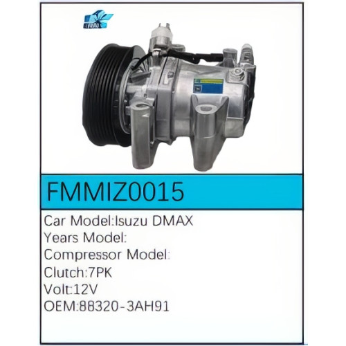 PartzBiz CE: -สำหรับคอมเพรสเซอร์ Isuzu - FMMIZ0015 PartzBiz CE: -สำหรับคอมเพรสเซอร์ Isuzu - FMMIZ0015