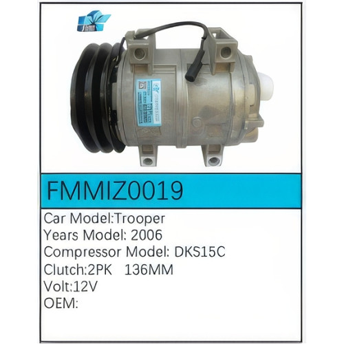 PartzBiz CE: -Compressor for Isuzu - FMMIZ0019 PartzBiz CE: -Compressor for Isuzu - FMMIZ0019